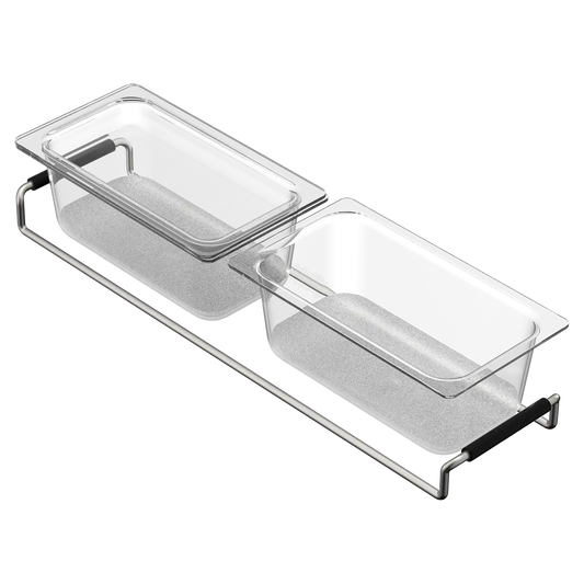 Workstation System Prep Bins with Lids