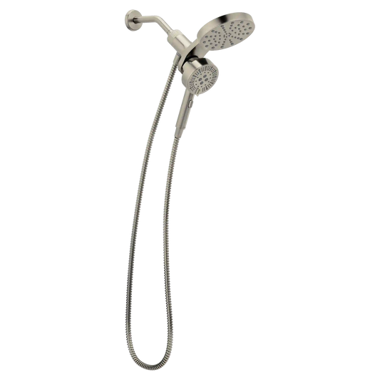 Magnetix Six-Function 6.7" Diameter Spray Head Standard with Handshower
