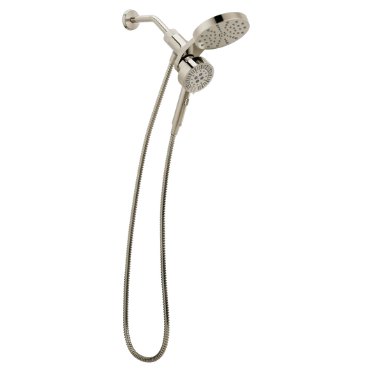 Magnetix Six-Function 6.7" Diameter Spray Head Standard with Handshower