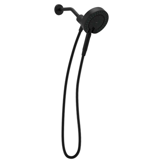 Magnetix Six-Function 6-1/2" Diameter Spray Head Standard with Handshower