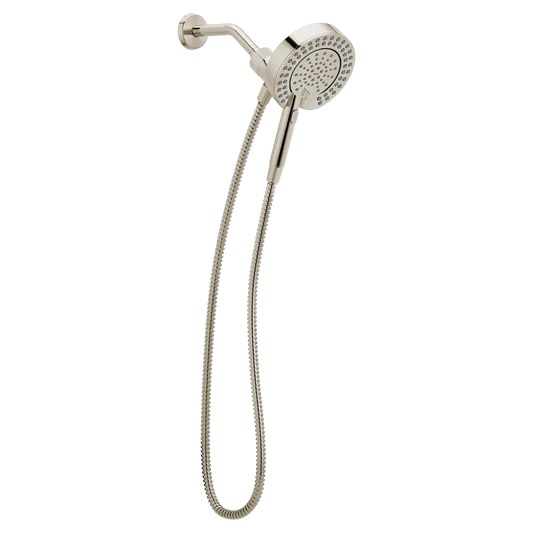 Magnetix Six-Function 6-1/2" Diameter Spray Head Standard with Handshower
