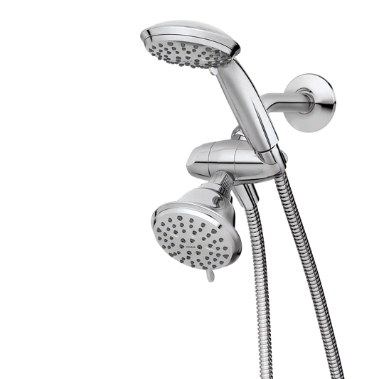 Attune Eight-Function 4.75" Diameter Spray Head Standard with Handshower