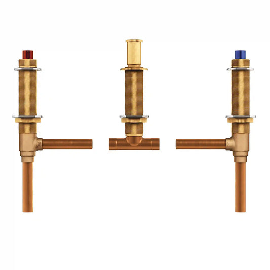 M-Pact Two Handle Roman Tub Valve Adjustable 1/2" CC Connection