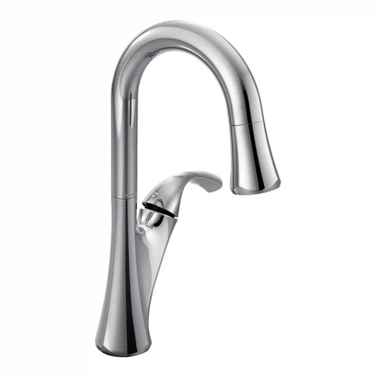 Notch One-Handle High Arc Pulldown Bar Faucet