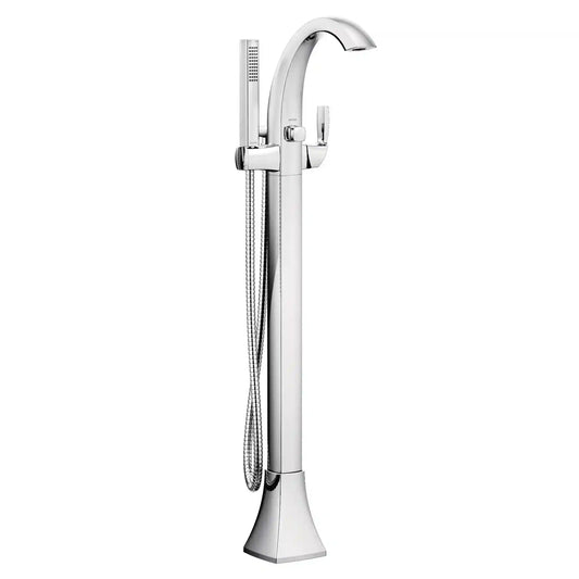 Voss One-Handle Tub Filler Including Handheld Shower