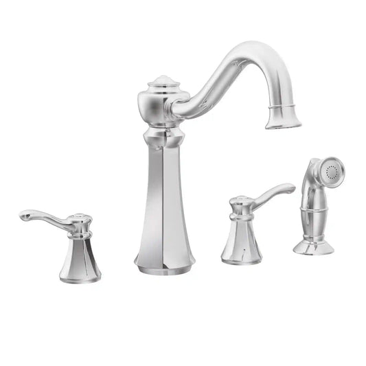 Vestige Two-Handle High Arc Kitchen Faucet