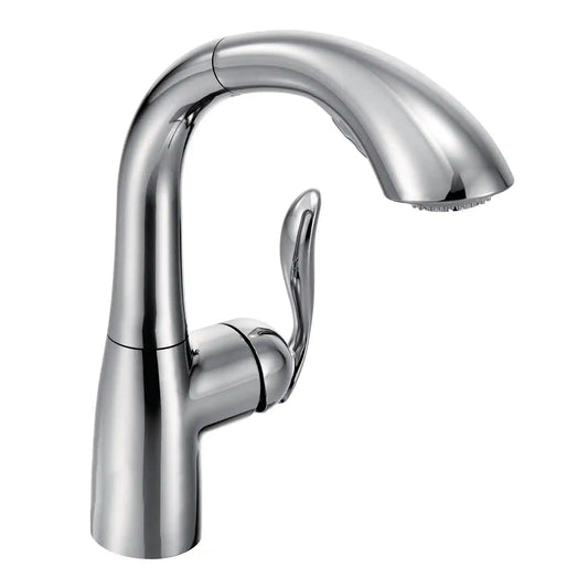 Arbor One-Handle High Arc Pullout Kitchen Faucet