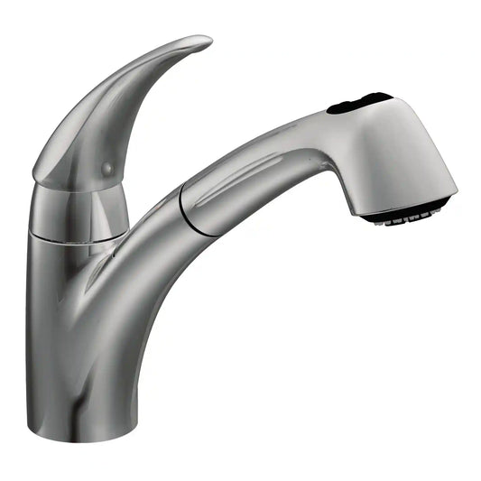 Extensa One-Handle Low Arc Pullout Kitchen Faucet