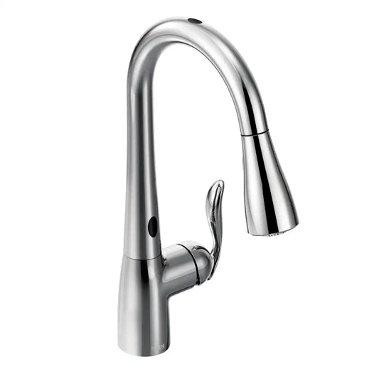 Arbor One-Handle High Arc MotionSense Dual Sensor Pulldown Kitchen Faucet