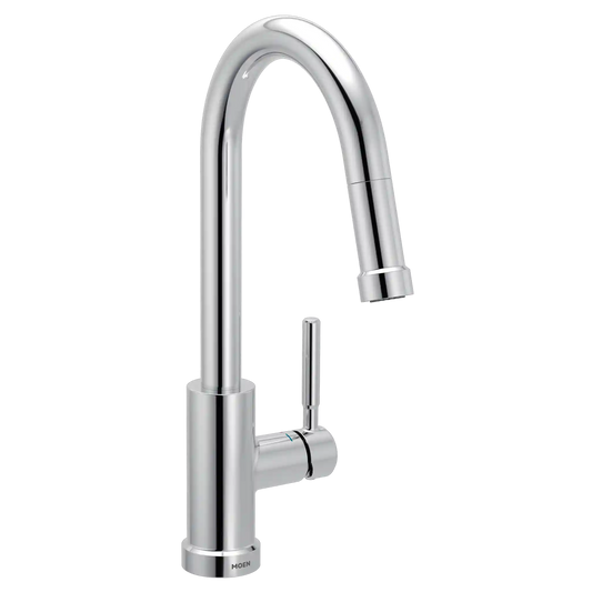 Kivo One-Handle High Arc Pulldown Kitchen Faucet