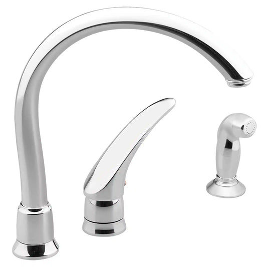 Monticello One-Handle High Arc Kitchen Faucet