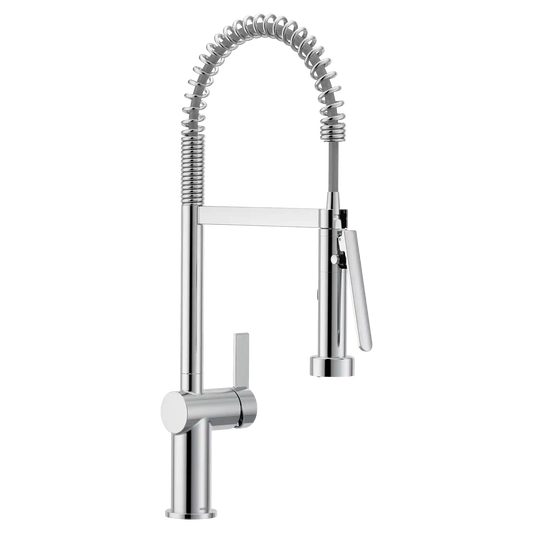 Cia One-Handle High Arc Pulldown Spring Kitchen Faucet