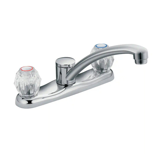 Chateau Two-Handle Low Arc Kitchen Faucet
