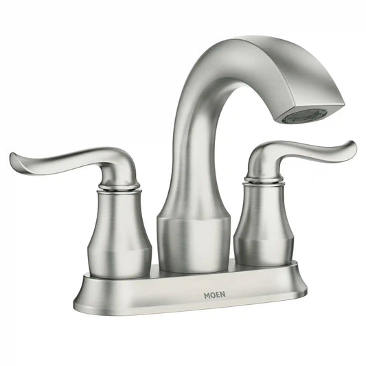 Hamden Two-Handle High Arc Bathroom Faucet