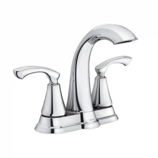 Tiffin Two-Handle High Arc Bathroom Faucet