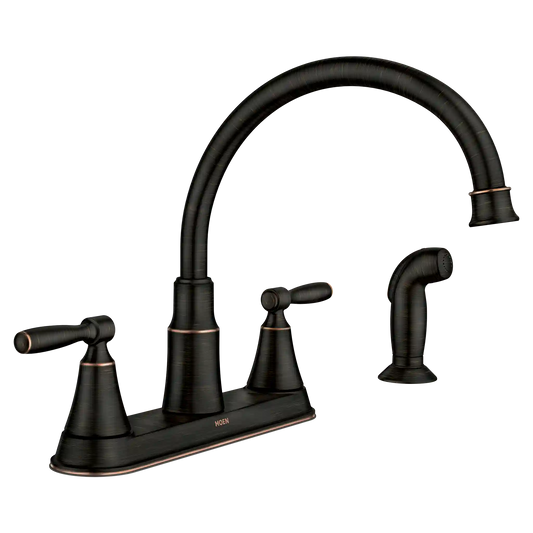 Hutchinson Two-Handle High Arc Kitchen Faucet