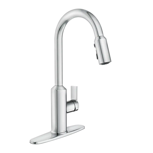 Meena One-Handle High Arc Pulldown Kitchen Faucet