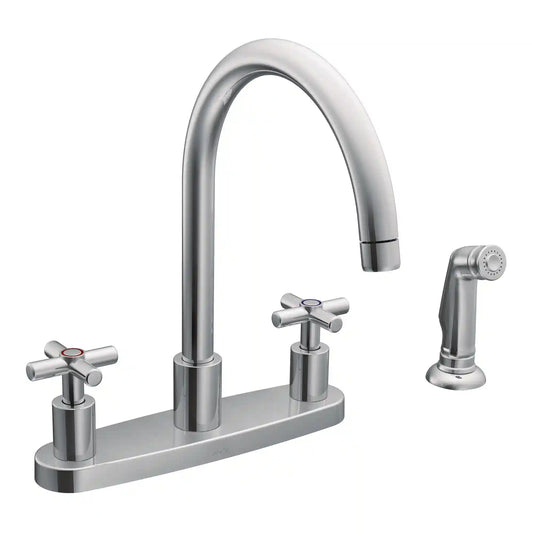 Traditional Two-Handle Kitchen Faucet