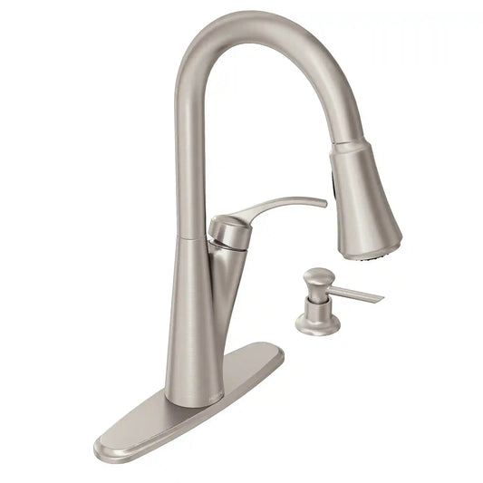 Russo One-Handle High Arc Pulldown Kitchen Faucet