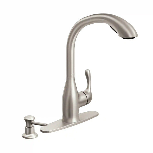 Varese One-Handle High Arc Pullout Kitchen Faucet