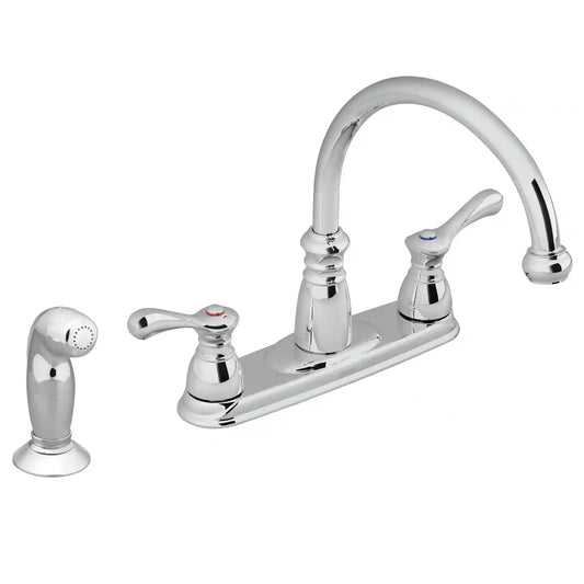 Lexie Two-Handle High Arc Kitchen Faucet