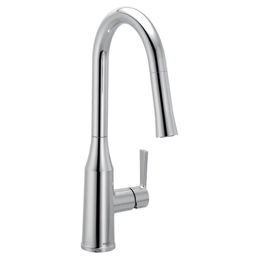Skiles One-Handle High Arc Pulldown Kitchen Faucet with SwivelControl
