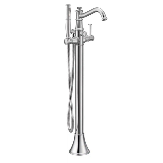 Belfield One-Handle Tub Filler Includes Hand Shower