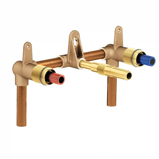 M-Pact Wallmount Valve 8" Center 1/2" CC Connection