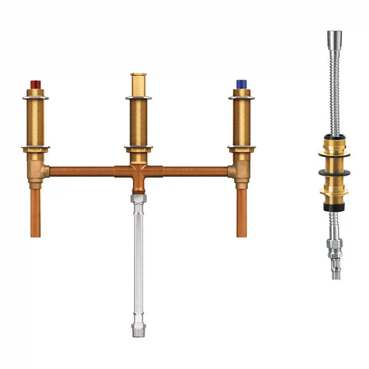 Moen Roman Tub with Diverter 10" Center 1/2" CC Connection