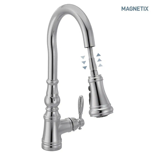 Weymouth One-Handle High Arc Pulldown Kitchen Faucet