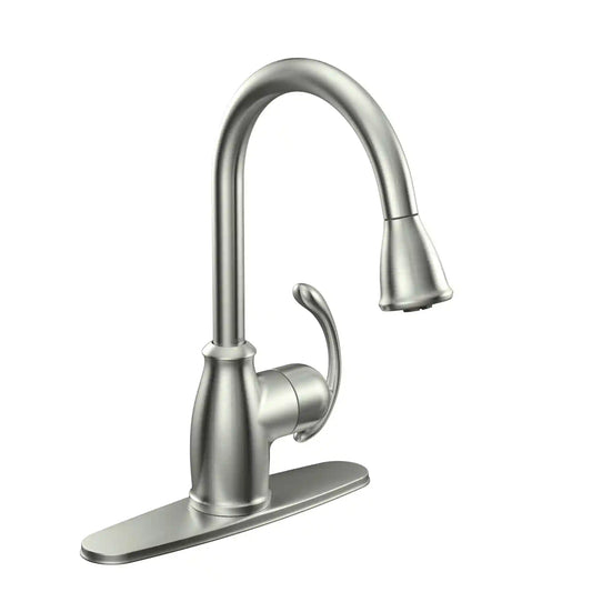 Terrace One-Handle High Arc Pulldown Kitchen Faucet