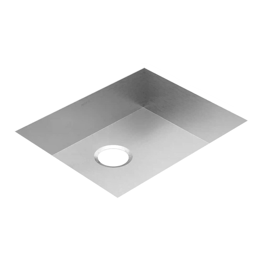 Prep 22" Steel Undermount Single Bowl Sink