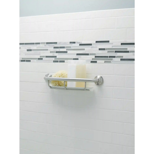 16" Grab Bar with Shelf