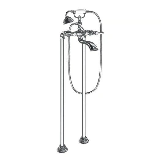 Weymouth Two-Handle Tub Filler Includes Hand Shower