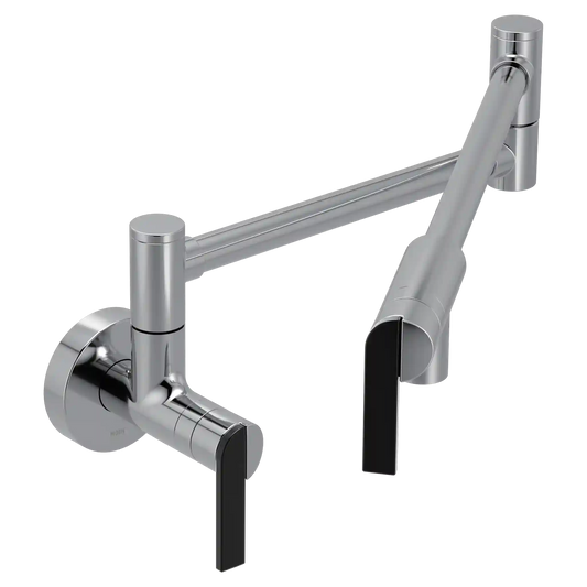 Nio Modern Pot Filler Two-Handle Kitchen Faucet