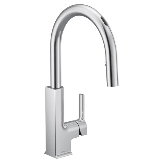 Sto Smart Faucet Voice Control One-Handle High Arc Pulldown Kitchen Faucet