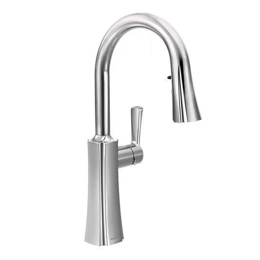 Etch One-Handle High Arc Pulldown Kitchen Faucet