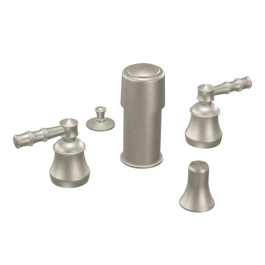 Bamboo Two-Handle Bidet Faucet