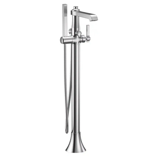 Flara One-Handle Tub Filler Includes Hand Shower