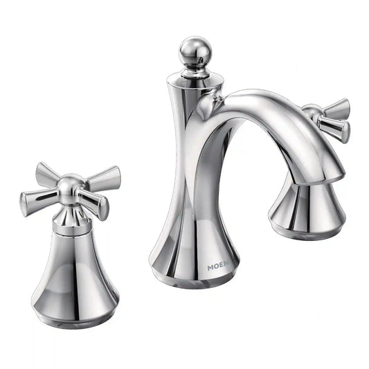 Wynford Two-Handle High Arc Bathroom Faucet