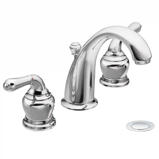 Monticello Two-Handle High Arc Widespread Bathroom Faucet