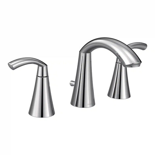 Glyde Two-Handle High Arc Bathroom Faucet