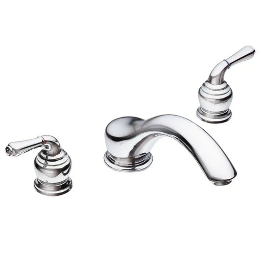 Monticello Two-Handle Low Arc Roman Tub Faucet