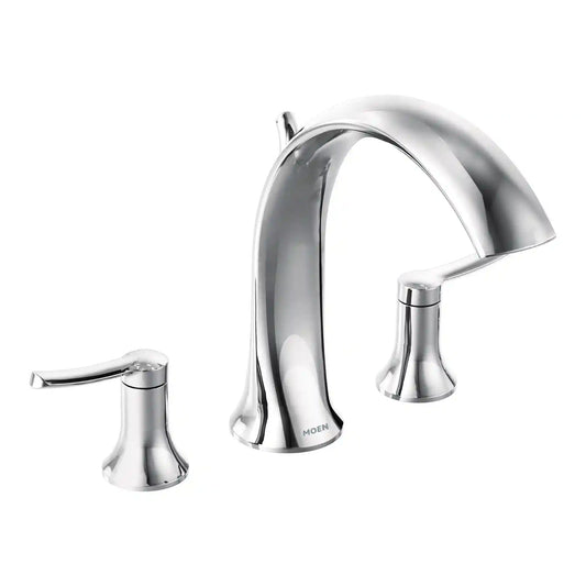 Fina Two-Handle High Arc Roman Tub Faucet
