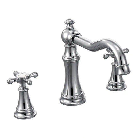 Weymouth Two-Handle High Arc Roman Tub Faucet