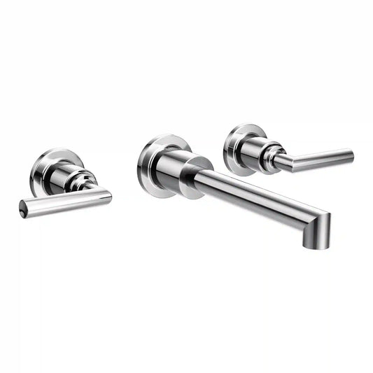 Arris Two-Handle Wall Mount Bathroom Faucet