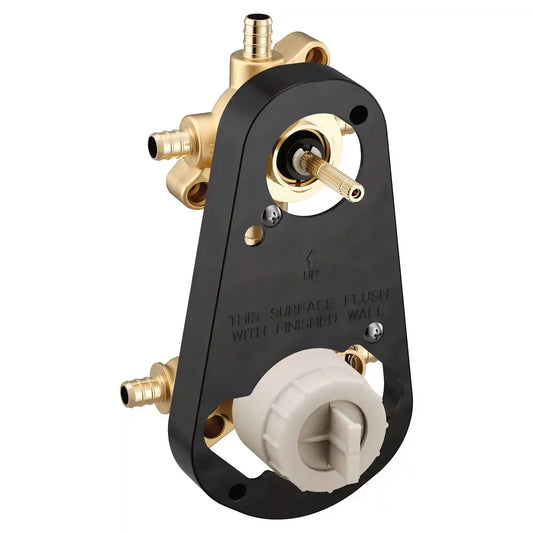 M-Core Transfer 1/2" Crimp Ring Pex Connection Includes Pressure Balancing Stops Volume Control