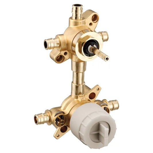 M-Core Transfer 1/2" Cold Expansion Pex Connection Includes Pressure Balancing Stops Volume Control