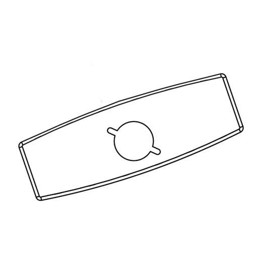 Commercial 4" Deck Plate (With Mounting Kit) for 8302, 8303, 8304