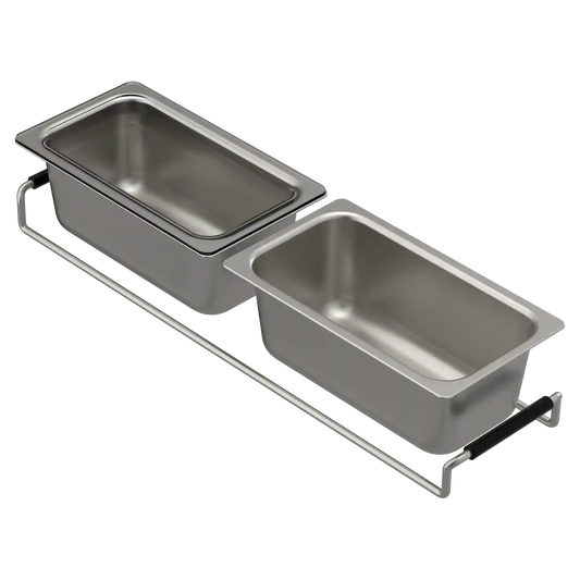 Workstation System Prep Bins with Lids